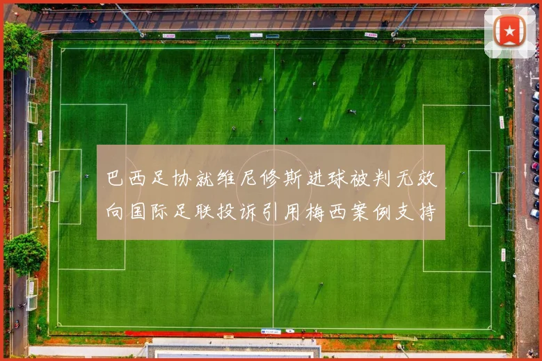 巴西足协就维尼修斯进球被判无效向国际足联投诉引用梅西案例支持